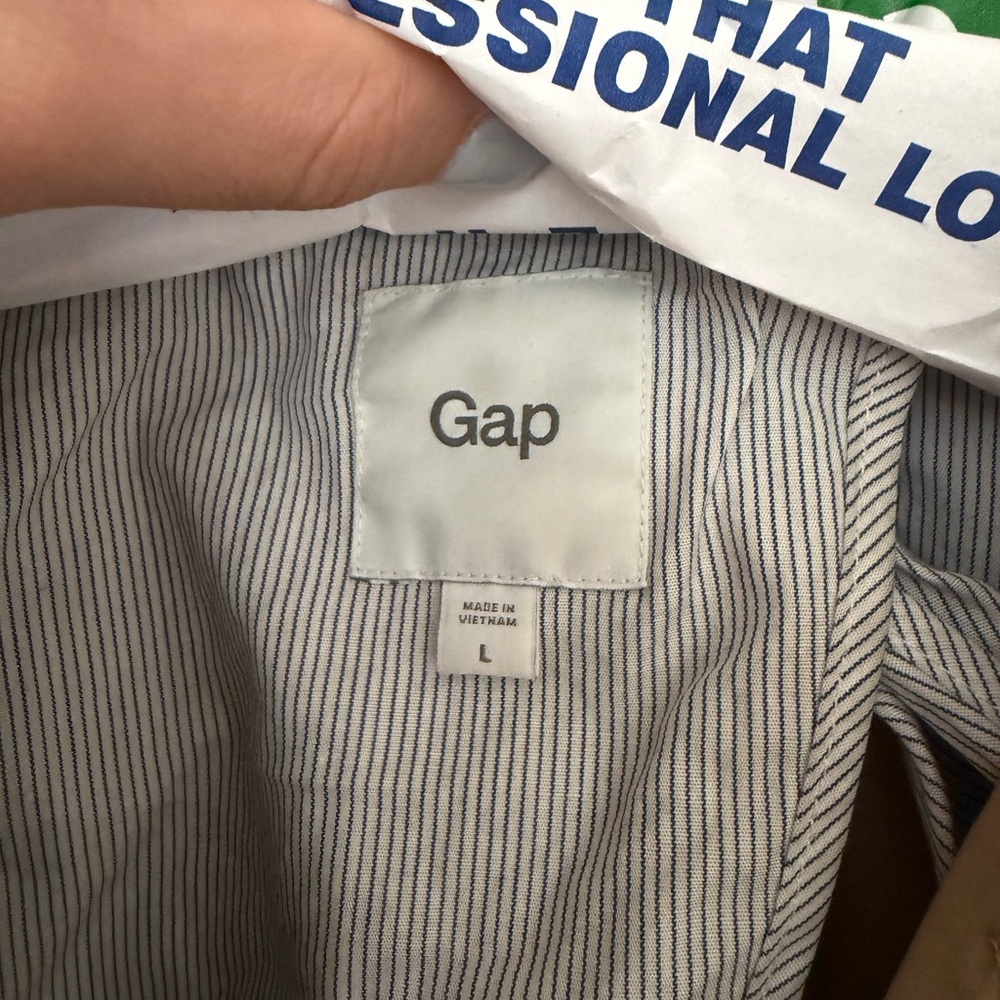 Gap Beige Trench Coat - Picture 3 of 5